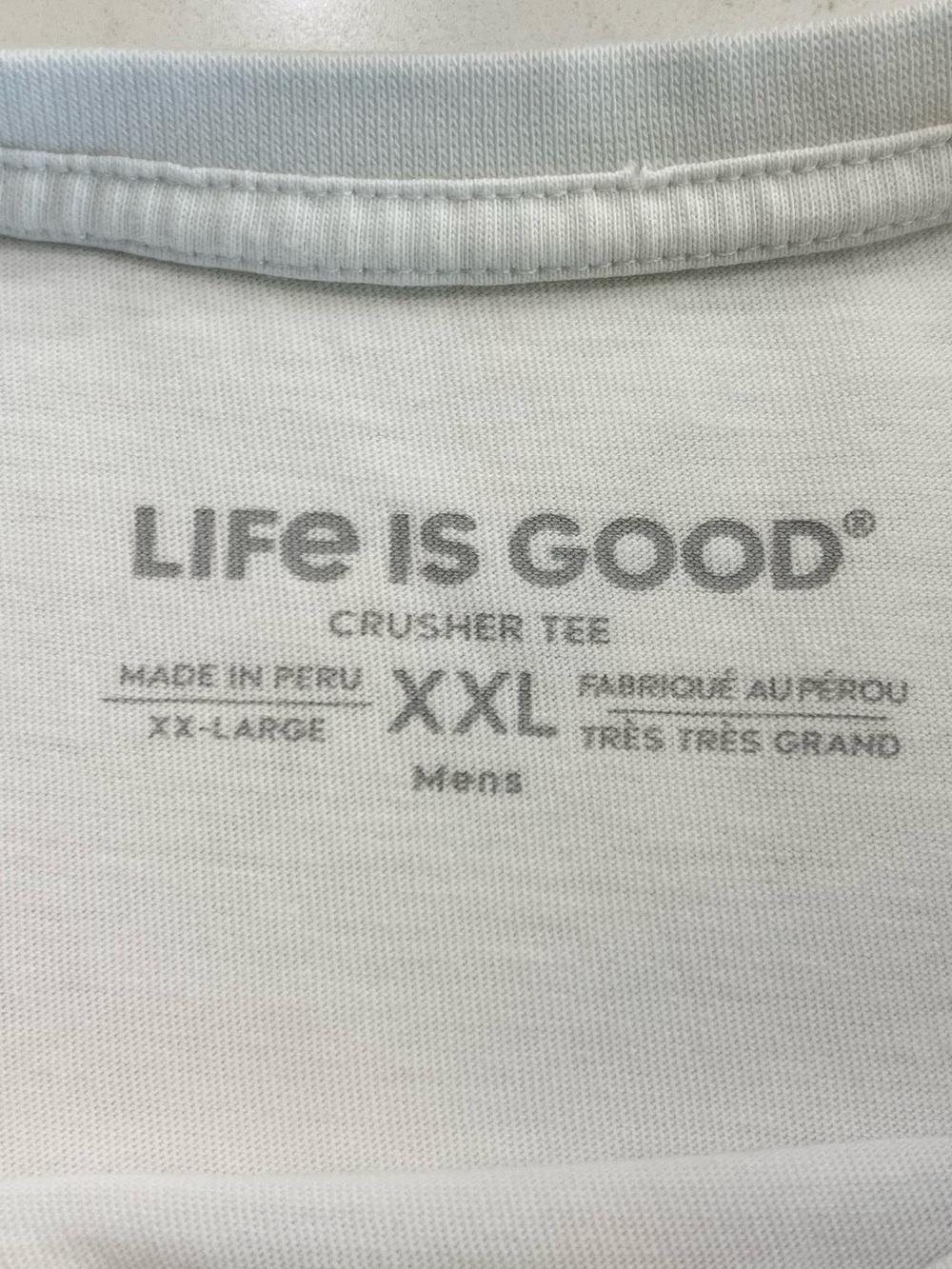 Life Is Good Parrot Tropical Graphic Crusher Tee Altered Men’s XXL - Picture 4 of 6